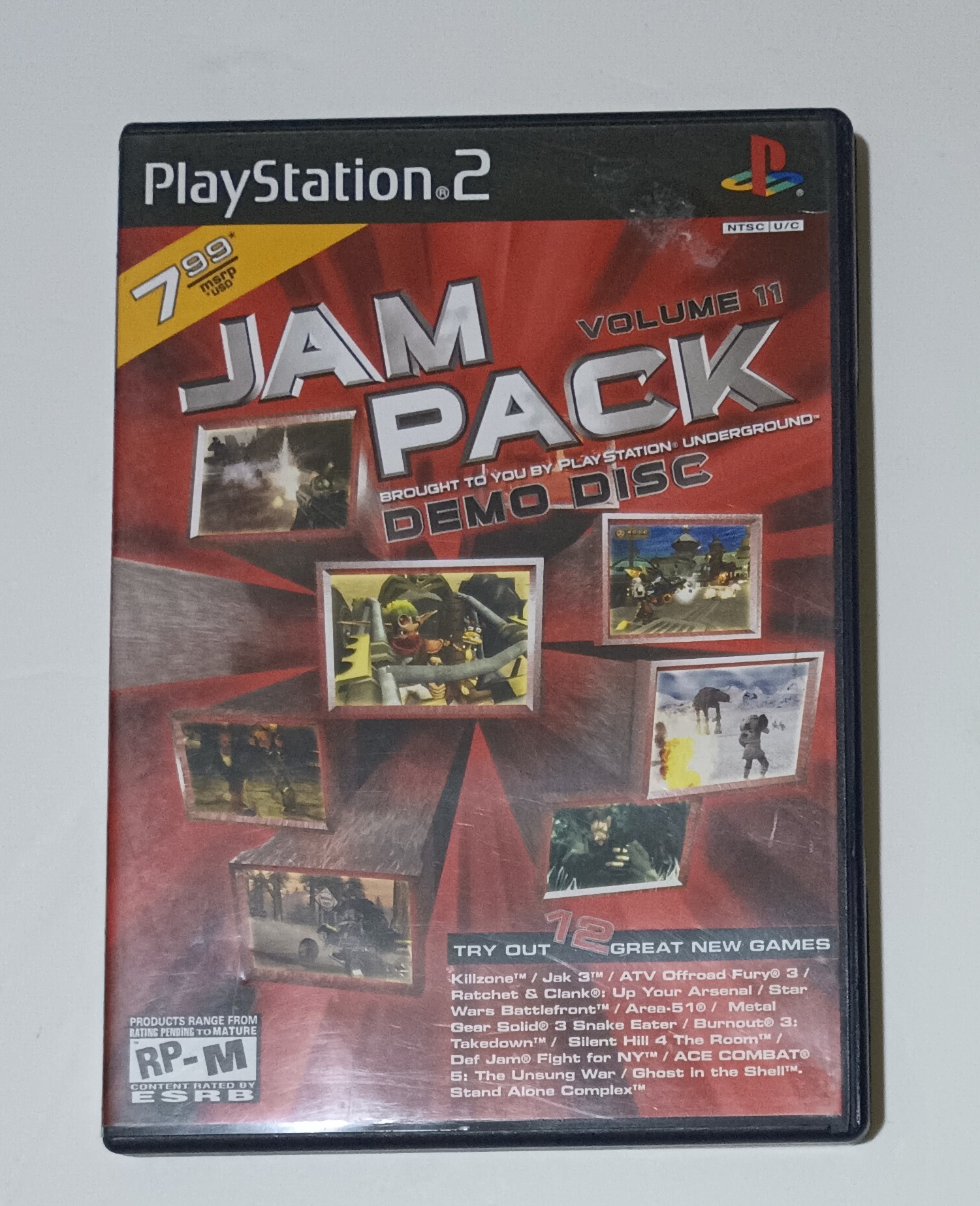 Jam Pack Demo Disc Volume 11